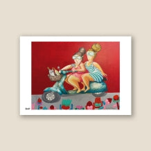 ILUSTRACIÓN A3- EN VESPA