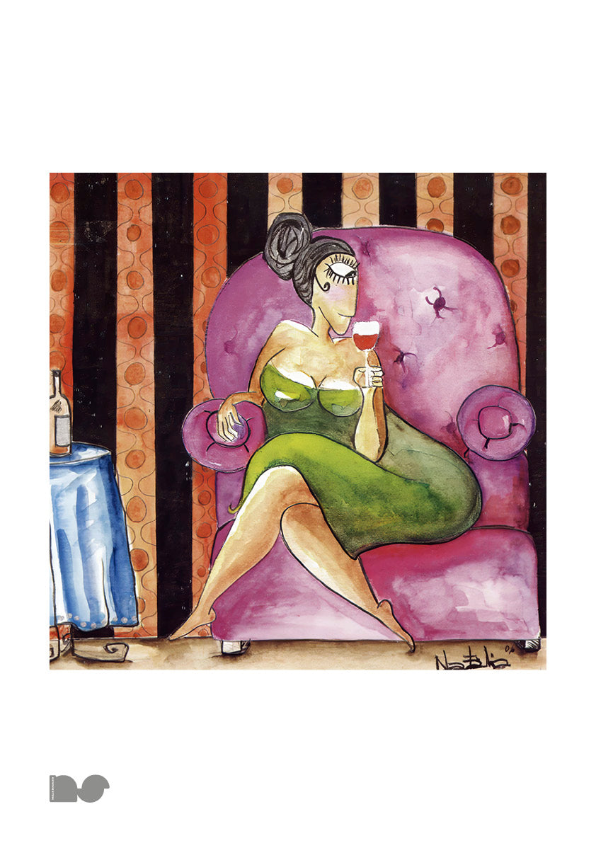 ILUSTRACIÓN A3 EN EL SOFÁ