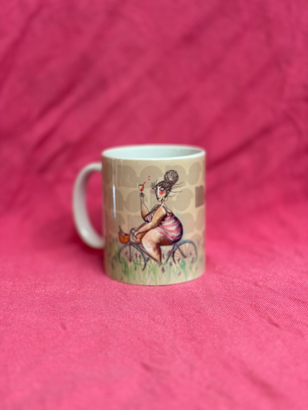 TAZA EN BICI