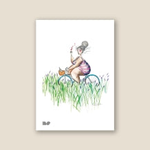 ILUSTRACIÓN A3 - EN BICI