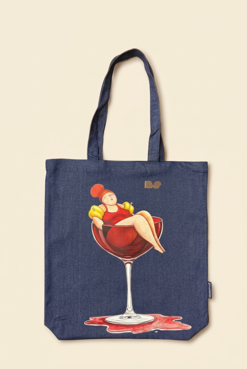 Bolso copa amb fons ivori