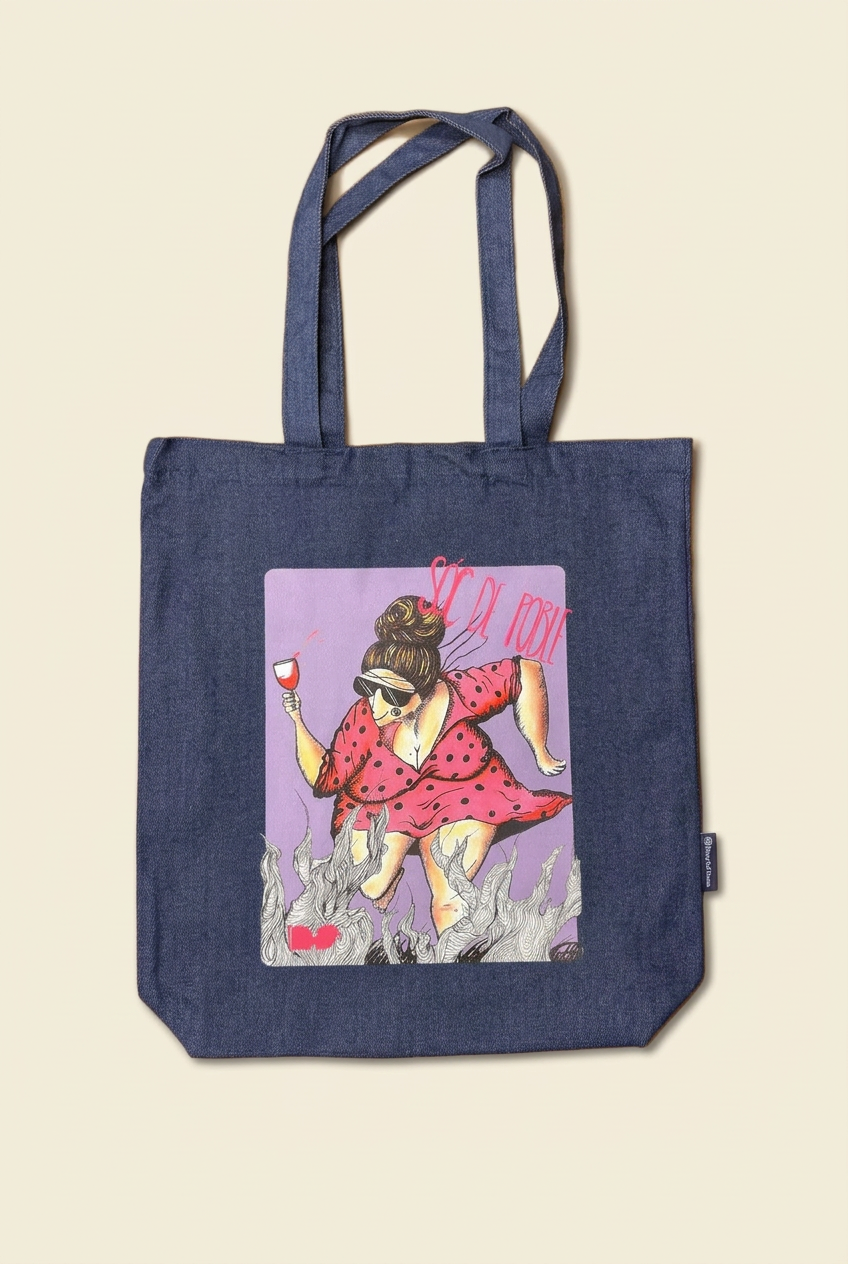 Bolso Soc de poble amb fons ivori