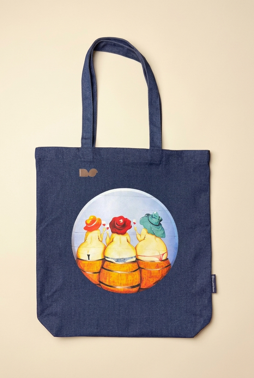 Bolso Trio tanga amb fons ivori