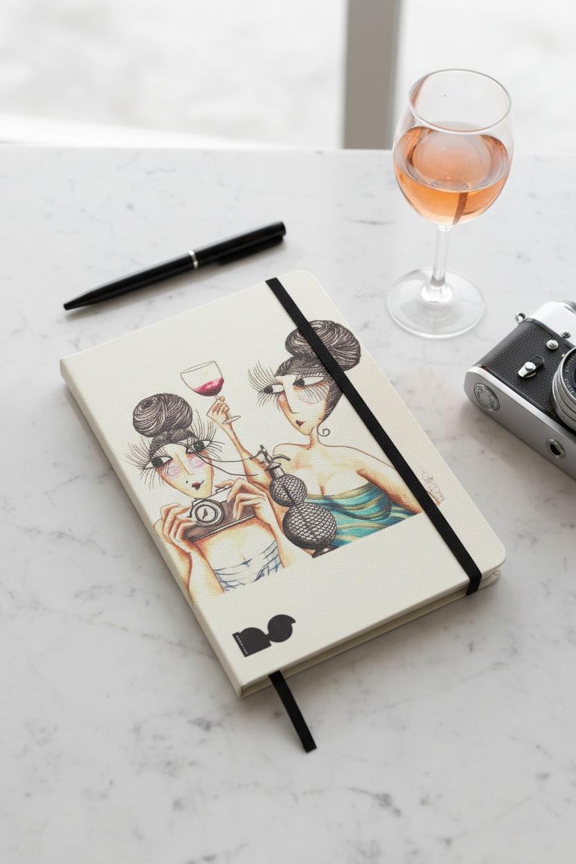 Mockup libreta sifó
