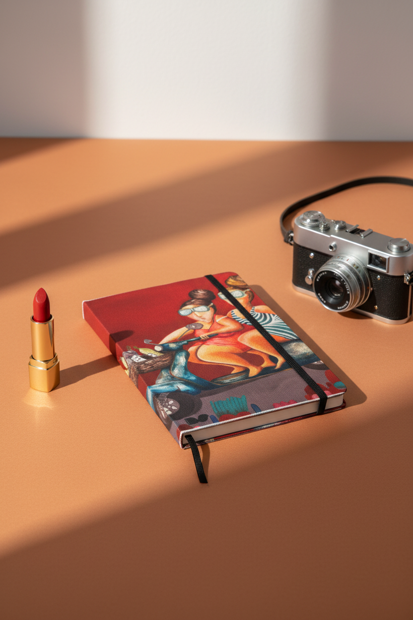 Mockup libreta vespa