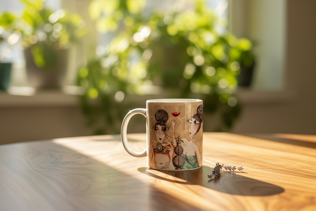 Mockup profesional de tu taza
