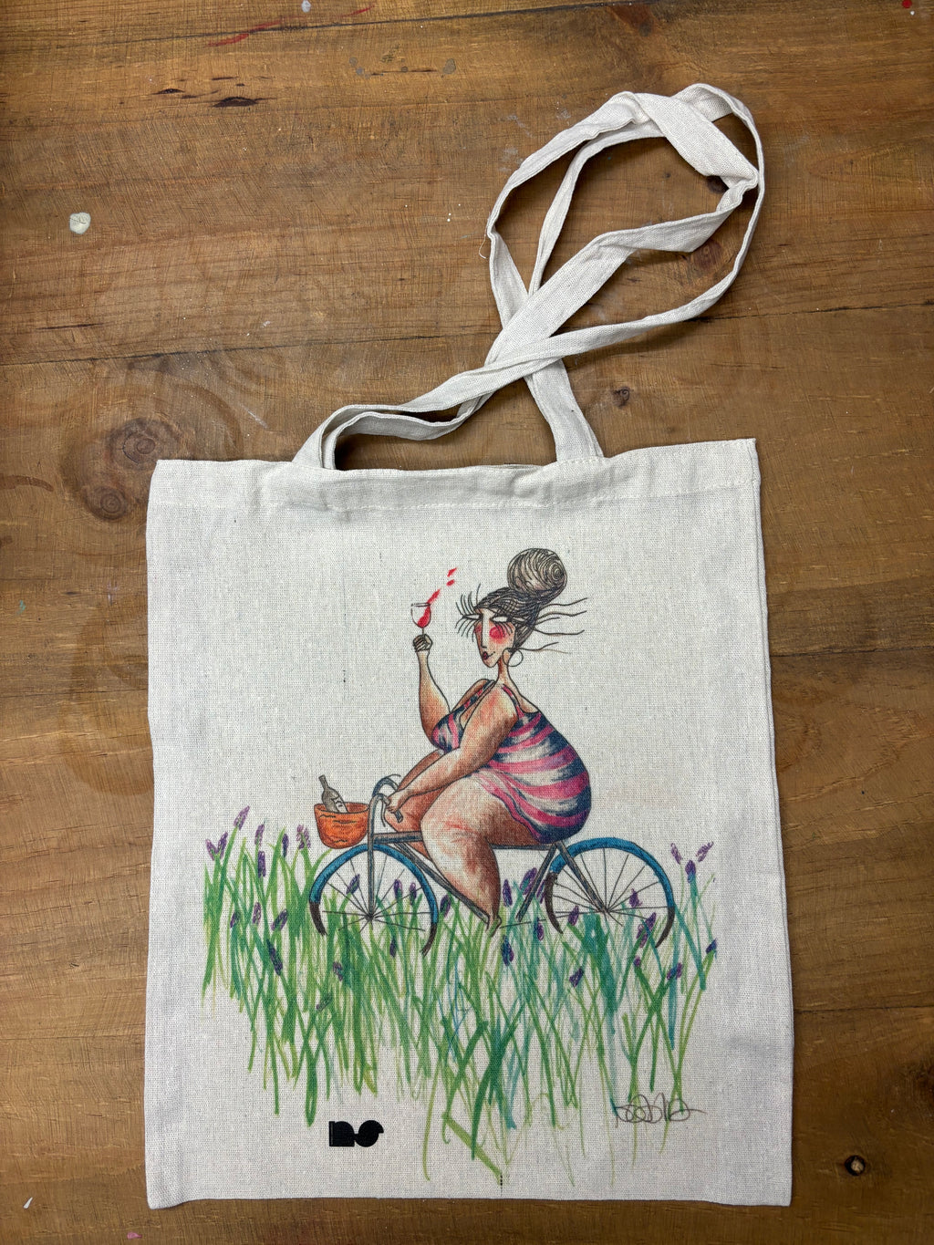 TOTE BAG EN BICI