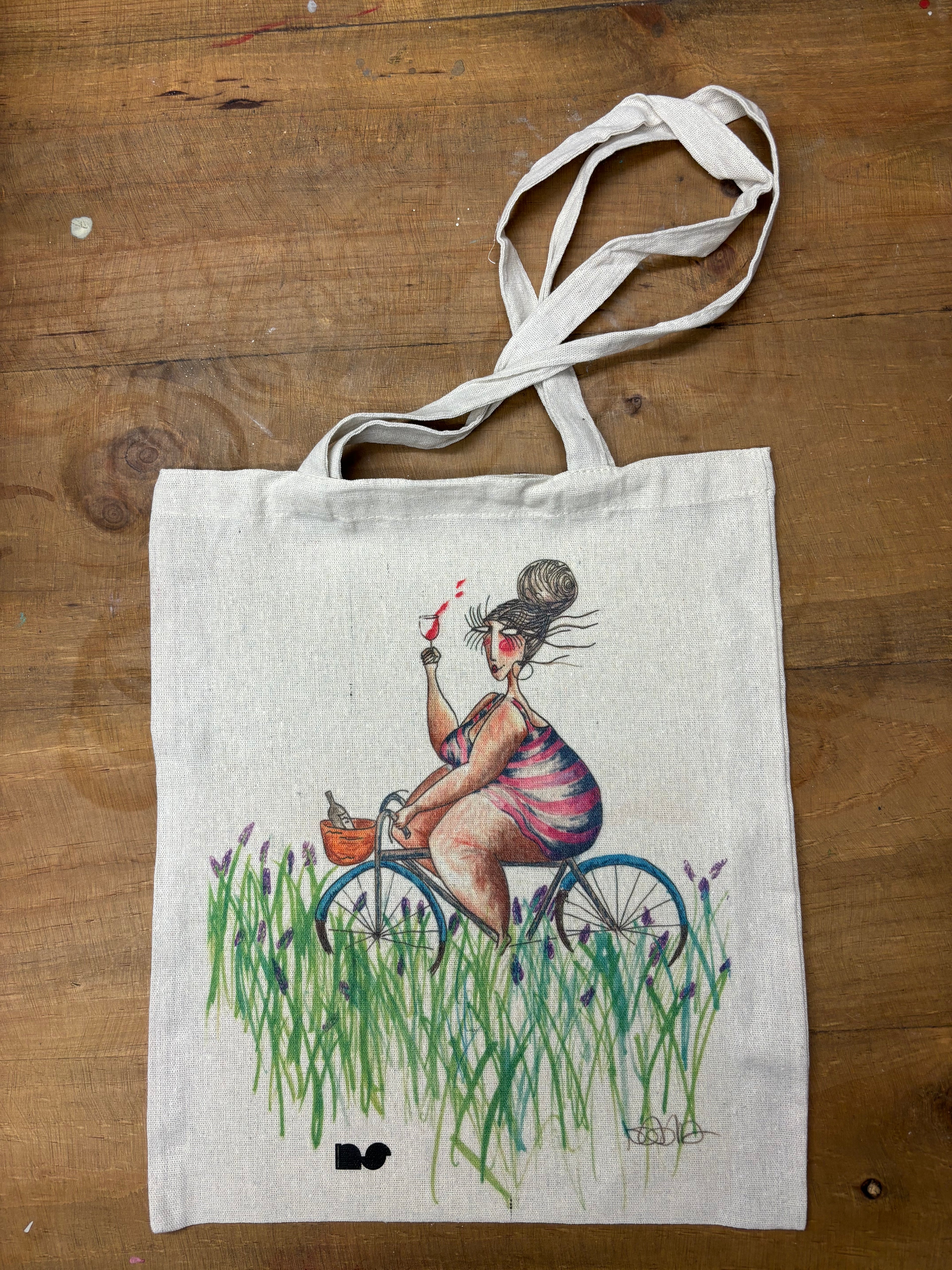 TOTE BAG EN BICI