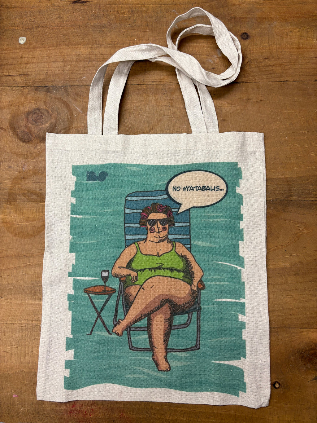 TOTE BAG NO ME AGOBIES